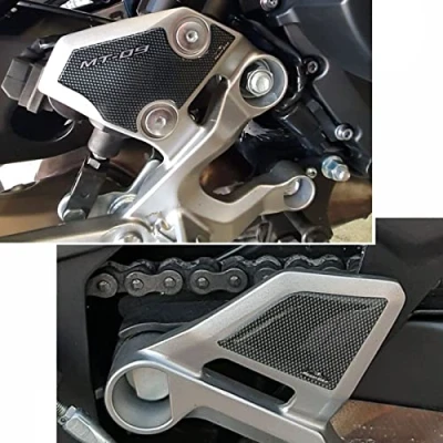 Afbeelding van Resin Bike Motorsticker Compatibel met Yamaha MT 09 2013 2020. bescherming Tegen Stoten en Krassen. 3D Hars Sticker Metaalblauw Motor Gadgets Made in Italy
