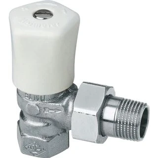 Afbeelding van Heimeier mikrotherm handbediende radiatorkraan 3 4 haaks 0121 03 500