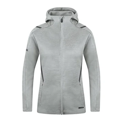 Afbeelding van Vrijetijdsvest met kap Challenge Lichtgrijs gemel./anthra light / 40