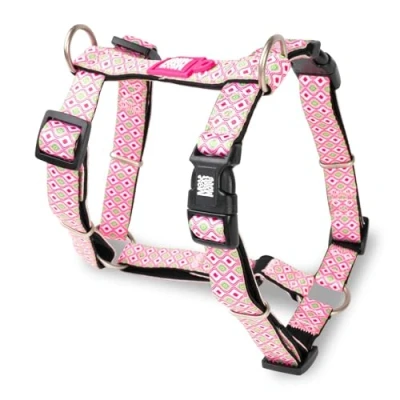 Afbeelding van Max &amp; Molly H tuigje Retro Pink, S