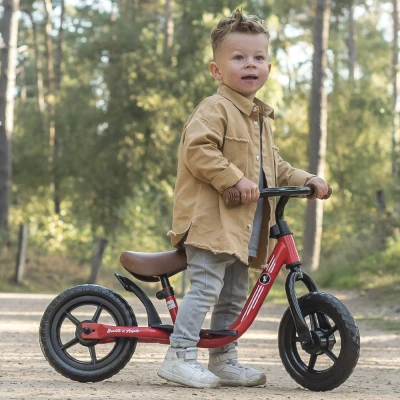 Afbeelding van Bandits &amp; Angels loopfiets Starter rood limited 2 jaar jongens en meisjes metaal