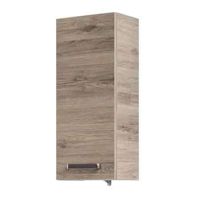 Afbeelding van Pelipal 313 Open Bach hangkast, hout, San Remo eiken Terra dwars reproductie, 30x70x20 cm