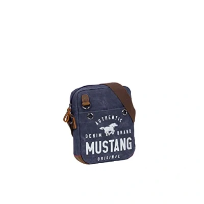 Afbeelding van MUSTANG Schoudertas Houston Shoulderbag Topzip Navy Donkerblauw