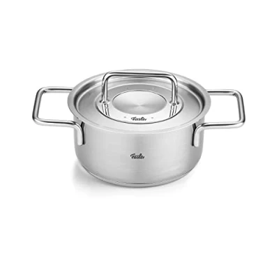 Afbeelding van Kookpan Fissler Pure Collection Met RVS Deksel 16 cm