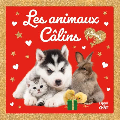 Afbeelding van Mon grand Bébé touche à tout Les animaux câlins Livre avec matières Imagier photos Dès 1 an