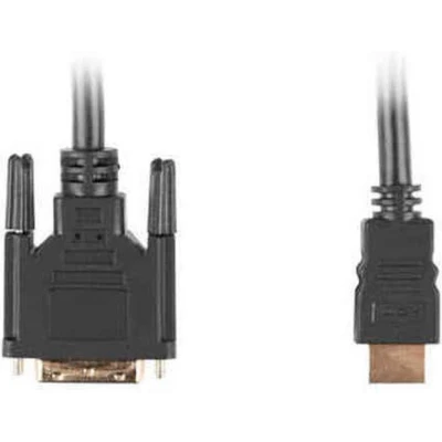 Afbeelding van Kabel HDMI naar DVI Lanberg Mannelijk/Mannelijk Zwart 3 m