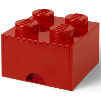 Afbeelding van LEGO® Opbergbox met Lade Rood 25 x 18 cm