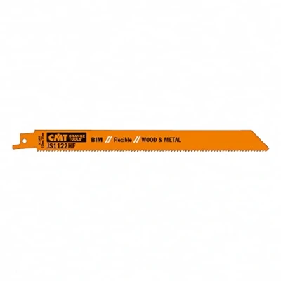 Afbeelding van CMT JS1122HF 5 Bi metaal reciprozaagblad 225 x 0,9 mm. 10tpi (pallets, hout met spijkers, plaatstaal, glasvezel/epoxy)