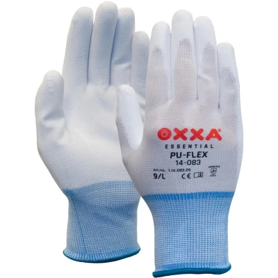Afbeelding van Werkhandschoen OXXA PU Flex 14 083 Maat 8 M Wit