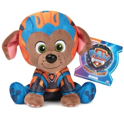 Afbeelding van GUND PAW Patrol The Mighty Movie Zuma knuffeldier van 15 cm