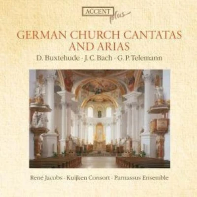 Afbeelding van René Jacobs, Kuijken Consort, Parnassus Ensemble German Church Cantatas And Arias (CD)