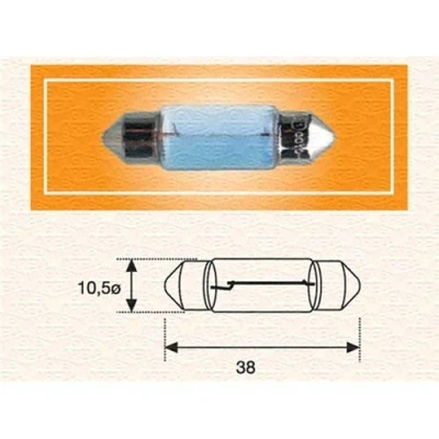 Afbeelding van Gloeilamp, kentekenplaatverlichting MAGNETI MARELLI 009423100000