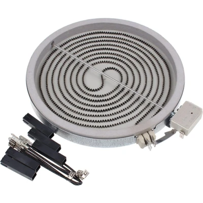 Afbeelding van Whirlpool Indesit 481231018892 1 rings verwarmingselement C00327341 verwarmings element zone 230V 2100W, ø 210mm