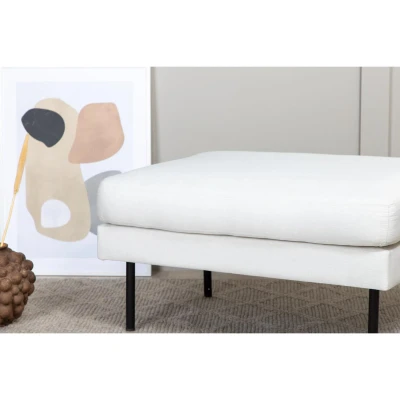 Afbeelding van Svea Rio hocker beige Stof