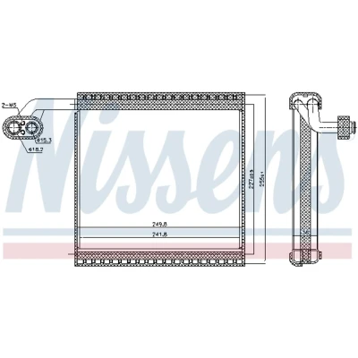 Afbeelding van Nissens Airco verdamper 92340