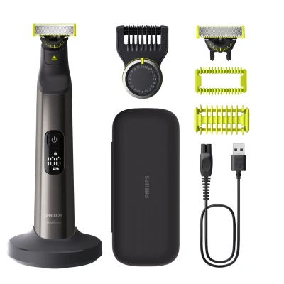 Afbeelding van Philips Oneblade Pro 360 Face + Body Qp6652/61 Multigroomer Chroom