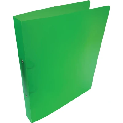 Afbeelding van Alpha Ringmap, Voor Ft A4, Uit Pp, 2 Ringen Van 25 Mm, Transparant Groen Ringmap