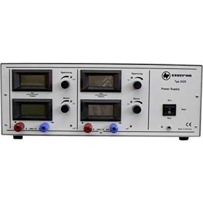 Afbeelding van Statron 2225.2 Labvoeding, regelbaar 0 24 V 6 A 288 W Aantal uitgangen: 2 x