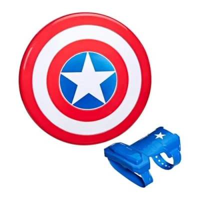 Afbeelding van Marvel Avengers Captain America Blast magnetisch schild en handschoen, rollenspelspeelgoed