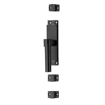 Afbeelding van Kruk espagnolet links L recht met stangenset 2 X 1245mm zwart