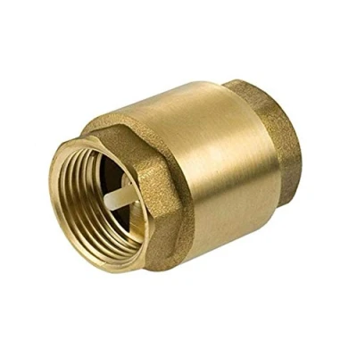 Afbeelding van PSW TRADE SUPPLIERS LTD 1/2 inch terugslagklep van messing, goudkleurig