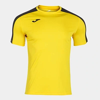 Afbeelding van Joma Academy T Shirt Set Korte Mouw Kinderen, Geel Zwart, 6XS 5XS
