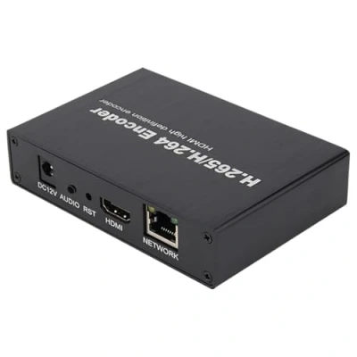 Afbeelding van EXVIST H.265 1080P HDMI Video Encoder naar RTMP W/SD kaartsleuf Max. 128G DDNS HTTP RTSP TS UDP Hikvision Private Protool voor IPTV Live Streaming YouTube Facebook Vimeo etc.