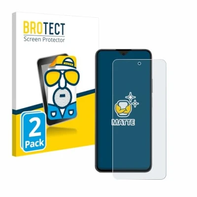 Afbeelding van BROTECT (2 Stuks) Antireflecterende Beschermfolie voor Honor 90 Smart Anti Glare Screen Protector, Mat, Ontspiegelend