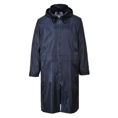 Afbeelding van Portwest Klassieke Volwassen Regenjas Size: XL, Colour: Marine, S438NARXL