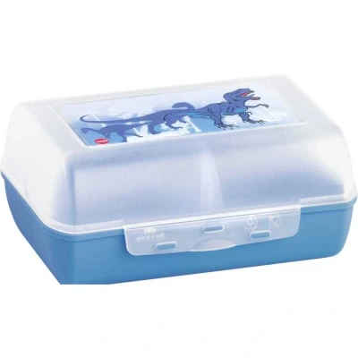 Afbeelding van Emsa Variabolo lunchbox clipbox+cloison 16x11x7cm dino 513795