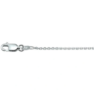 Afbeelding van Zilveren Ketting Anker Geslepen 1,3 mm x 70 cm lang
