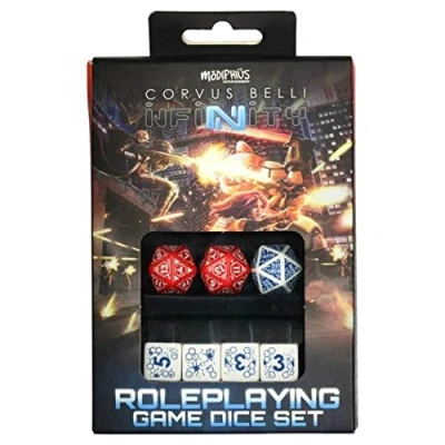 Afbeelding van Modiphius Infinity: Factions Dice Sets Nomad Set Role Playing Game RPG English