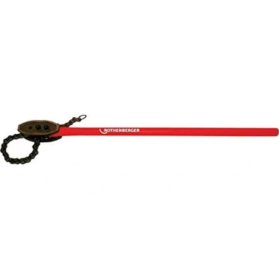 Afbeelding van Rothenberger Kettingpijptang totale lengte 1280 mm spanwijdte 220 voor buizen 8 inch 1 stuk 70246