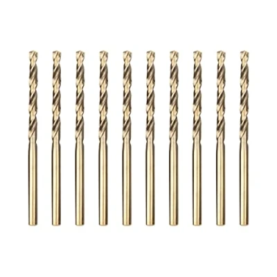 Afbeelding van Meccion HSS Co 10 stuks 3,0 mm spiraalboren voor metaal, roestvrij staal, hout, kunststof en ijzer