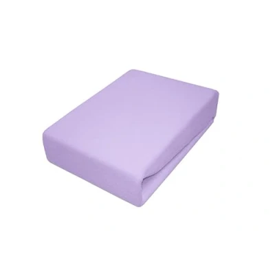 Afbeelding van Mavantara Hoeslaken kinderbed jersey 60x120 70x140 80x160 topkwaliteit hoog gewicht 180g/m2 (80x160, paars)
