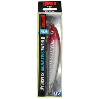 Afbeelding van Rapala X Rap Saltwater Plug Red Head UV 12cm Rood