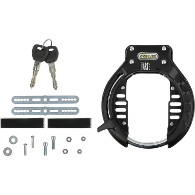 Afbeelding van Stahlex Ringslot 963A Inclusief 2 Sleutels Ø 10 mm Zwart