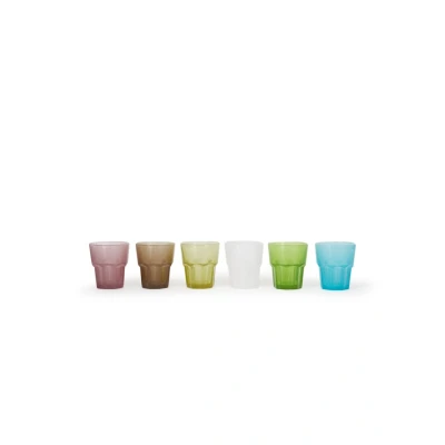 Afbeelding van HKliving Waterglas set van 6 Multicolor