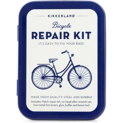 Afbeelding van Kikkerland Reparatie set 6 delig Voor in je rugzak op de fiets Goed voorbereid weg Vaderdag cadeau