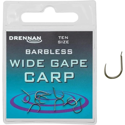 Afbeelding van Drennan Wide Gape Carp Spade Barbless (10pcs) Maat : 16