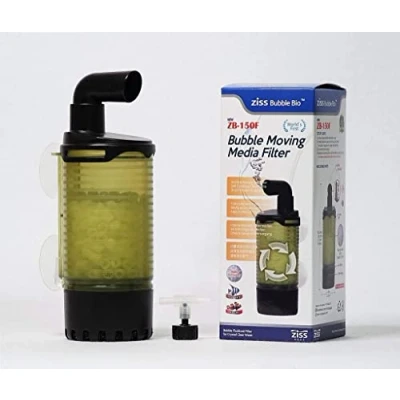 Afbeelding van Ziss Binnenfilter Zb 150f 18,5 X 20 Cm Zwart/transparant 2 delig