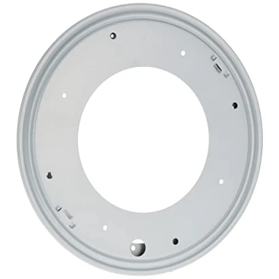 Afbeelding van Shepherd Hardware 9546 Lazy Susan vierkante platenspeler, 3 inch, metaal, wit, 12 inch