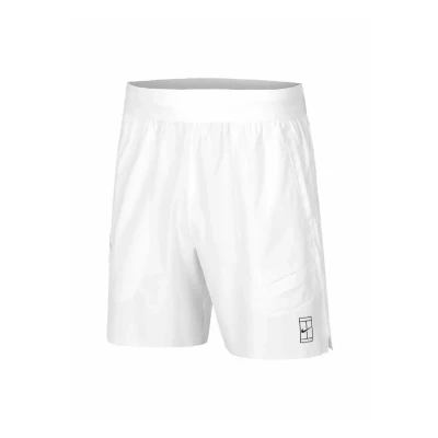 Afbeelding van Nike Performance Court Advantage Korte broeken, Heren, Maat: Small, White black