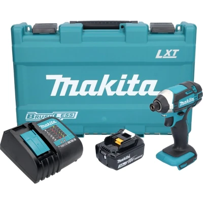 Afbeelding van Makita DTD 152 Z accu slagmoersleutel 18 V 165 Nm 1/4&quot; solo zonder accu, oplader
