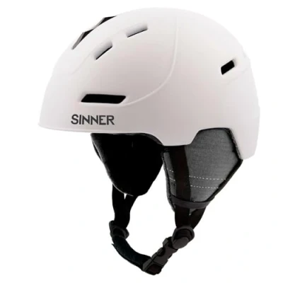 Afbeelding van Skihelm Sinner Silverton Matte White 22 55 58 cm