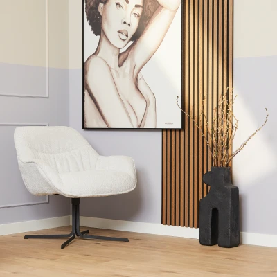 Afbeelding van Fauteuil Mila Gebroken Wit