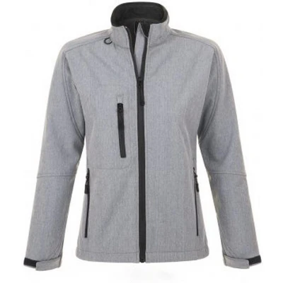 Afbeelding van SOLS Dames/dames Roxy Soft Shell Jacket (ademend, Winddicht En Waterbestendig) (Grijze Mergel) Maat 2XL