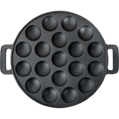 Afbeelding van The Windmill Cast Iron Poffertjespan 19 stuks