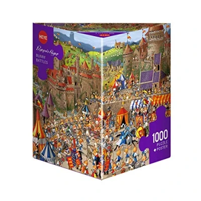 Afbeelding van Heye legpuzzel Bunny Battles van Ruyer met 1000 stukjes