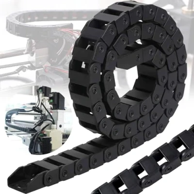 Afbeelding van Weploda Plastic Kabeldrager voor 3D Printer, Flexibele Drag Chain, Sleepketting 10x20, Totale Lengte 1m, Geschikt Printers, Elektronische Telapparaten, Etc.